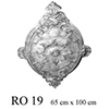 rozeta RO 19 - 65x100 cm